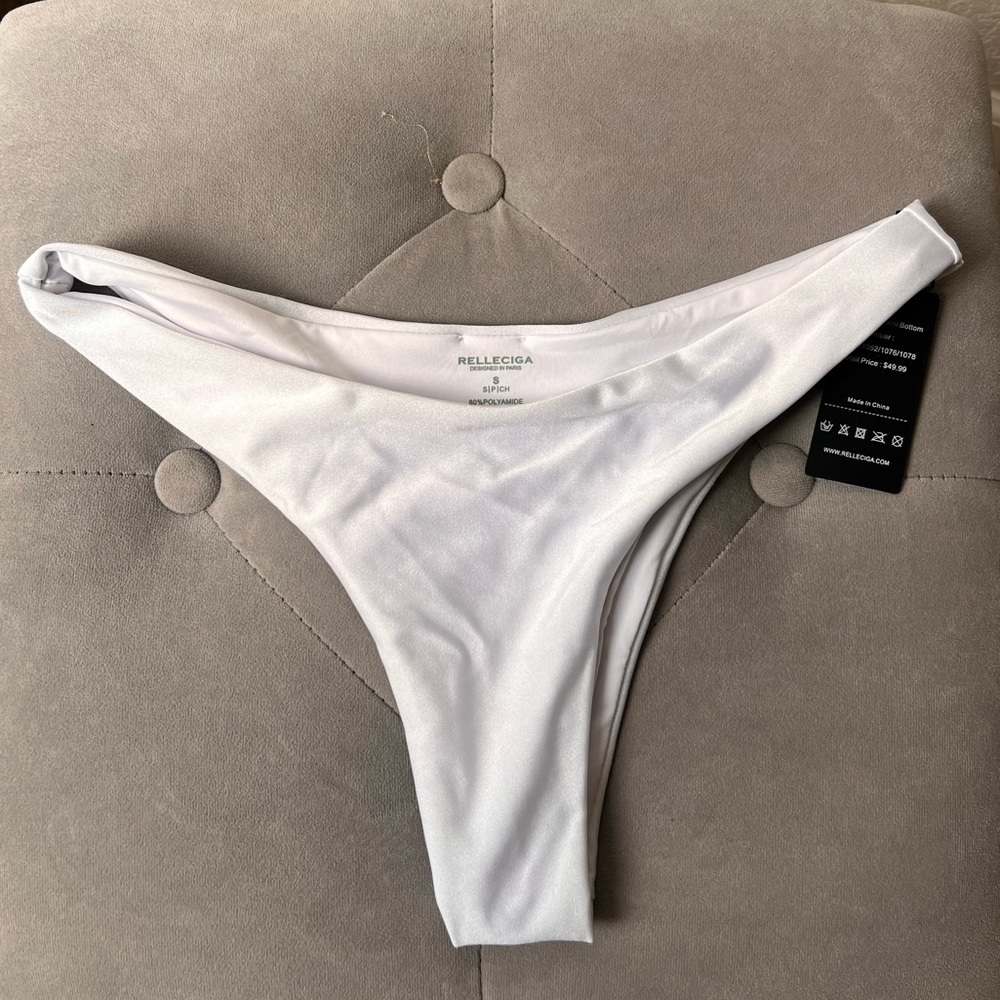 White Bikini Bottom
